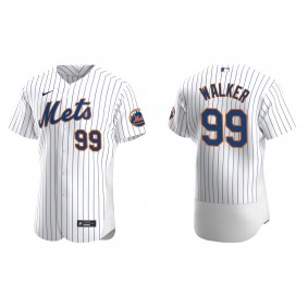 Men's New York Mets Taijuan Walker White Authentic Home Jersey