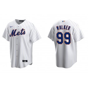 Men's New York Mets Taijuan Walker White Replica Home Jersey