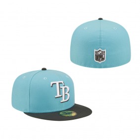 Men's Tampa Bay Rays Light Blue Charcoal Two-Tone Color Pack 59FIFTY Fitted Hat