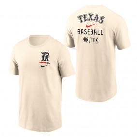 Men's Texas Rangers Cream 2023 City Connect Double T-Shirt