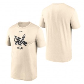 Men's Texas Rangers Cream 2023 City Connect Large Logo T-Shirt