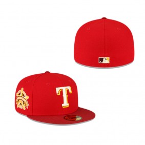 Texas Rangers Just Caps Drop 14 59FIFTY Fitted Hat