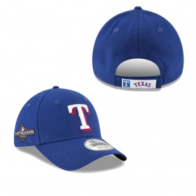 Men's Texas Rangers Royal 2023 Postseason 9FORTY Adjustable Hat