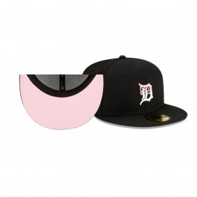 Detroit Tigers Team Drip Black 59FIFTY Fitted Hat