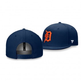 Men's Tigers Core Navy Adjustable Snapback Hat