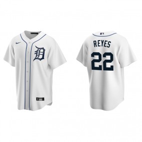 Men's Detroit Tigers Victor Reyes White Replica Home Jersey
