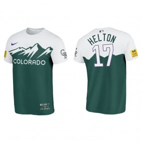 Todd Helton Men's Colorado Rockies Green 2022 City Connect T-Shirt