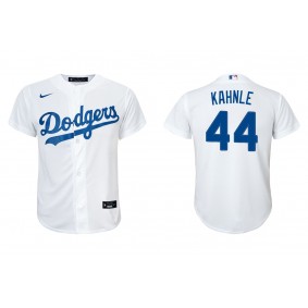 Youth Los Angeles Dodgers Tommy Kahnle White Replica Home Jersey
