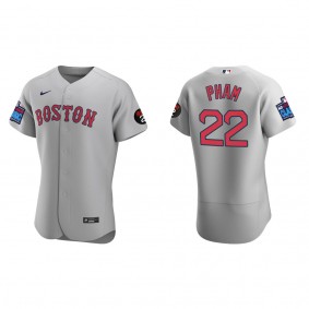 Tommy Pham Boston Red Sox Gray 2022 Little League Classic Authentic Jersey