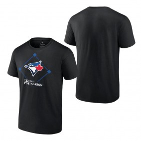 Men's Toronto Blue Jays Fanatics Branded Black 2023 Postseason Around the Horn T-Shirt