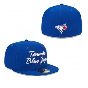 Toronto Blue Jays Fairway Script 59FIFTY Fitted Hat