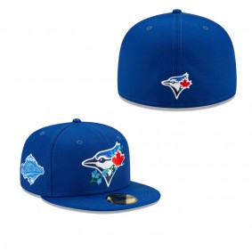 Men's Toronto Blue Jays Royal 1993 World Series Bloom Side Patch 59FIFTY Fitted Hat