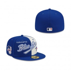 Toronto Blue Jays Split Front 59FIFTY Fitted Hat