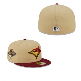 Men's Toronto Blue Jays Vegas Gold Cardinal 59FIFTY Fitted Hat