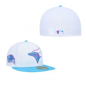 Men's Toronto Blue Jays White 25th Anniversary Vice 59FIFTY Fitted Hat