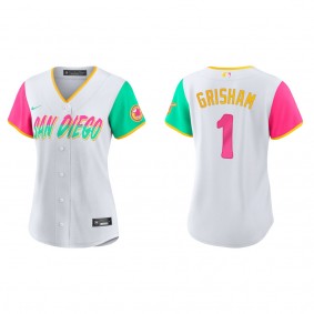 Trent Grisham Women's San Diego Padres Nike White City Connect Replica Jersey