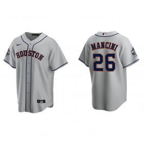 Trey Mancini Houston Astros Gray 2022 World Series Road Replica Jersey
