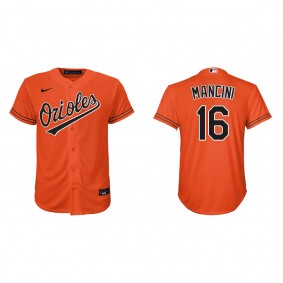 Trey Mancini Youth Baltimore Orioles Orange Alternate Replica Jersey