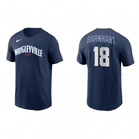 Tucker Barnhart Chicago Cubs Nike Navy City Connect Name & Number T-Shirt