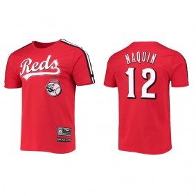 Tyler Naquin Cincinnati Reds Pro Standard Red Taping T-Shirt