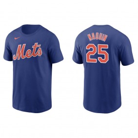 Mets Tyler Naquin Royal Name & Number T-Shirt