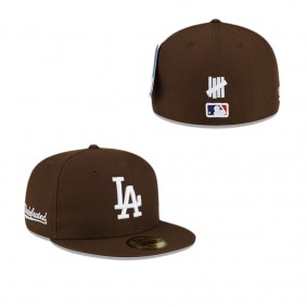 Undefeated X Los Angeles Dodgers Brown 59FIFTY Fitted Hat