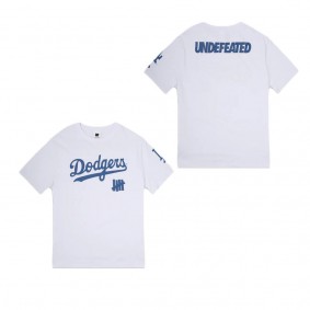 Undefeated X Los Angeles Dodgers White T-Shirt