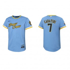 Victor Caratini Youth Brewers City Connect Replica Jersey