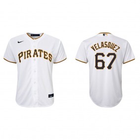 Vince Velasquez Youth Pittsburgh Pirates Nike White Home Replica Jersey