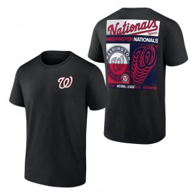 Men's Washington Nationals Fanatics Branded Black In Good Graces T-Shirt