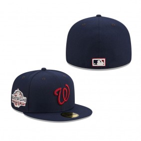 Washington Nationals New Era Cooperstown Collection 2018 All-Stars Game Patch 59FIFTY Fitted Hat Navy
