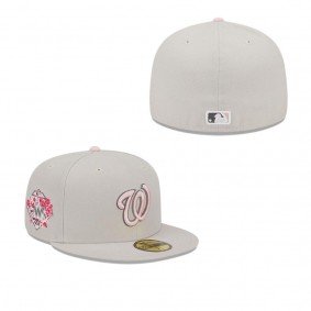Men's Washington Nationals Khaki 2023 Mother's Day On-Field 59FIFTY Fitted Hat