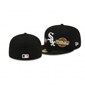 Chicago White Sox Champion Black 59FIFTY Fitted Hat