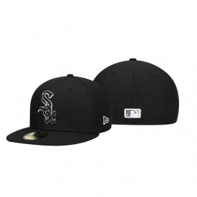 Chicago White Sox Color Dupe Black 59FIFTY Fitted Hat