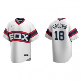 Men's Chicago White Sox Brian Goodwin White Cooperstown Collection Home Jersey
