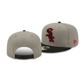 Chicago White Sox Color Pack 2-Tone Gray Black 9FIFTY Snapback Hat