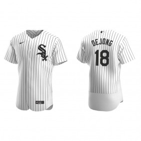 Chicago White Sox Paul DeJong White Authentic Home Jersey