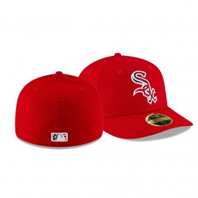 Chicago White Sox 2021 Independence Day Red Low Profile 59FIFTY 4th of July Hat