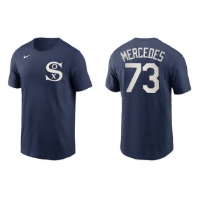 Men's Chicago White Sox Yermin Mercedes Navy 2021 Field of Dreams T-Shirt