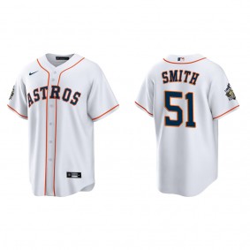 Will Smith Houston Astros White 2022 World Series Home Replica Jersey