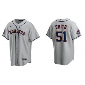 Will Smith Houston Astros Gray 2022 World Series Champions Road Replica Jersey