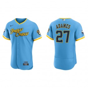 Willy Adames Brewers City Connect Authentic Jersey