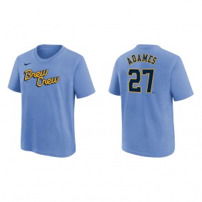 Willy Adames Youth Brewers City Connect T-Shirt
