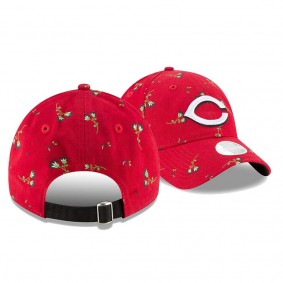 Women's Reds Blossom Red 9TWENTY Adjustable New Era Hat