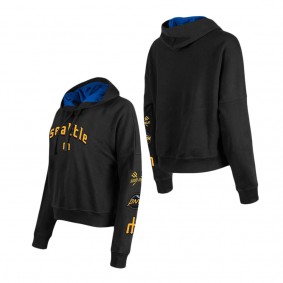 Women's Seattle Mariners Black 2023 City Connect Pullover Hoodie