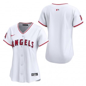 Women's Los Angeles Angels White Home Limited Jersey