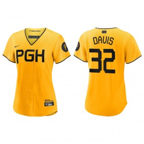 Women's Pittsburgh Pirates Henry Davis Gold City Connect Replica Jersey