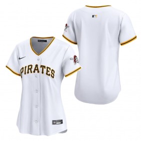 Women's Pittsburgh Pirates White Home Limited Jersey