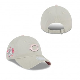 Women's Cincinnati Reds Khaki 2023 Mother's Day 9TWENTY Adjustable Hat