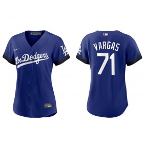 Women's Dodgers Miguel Vargas Royal City Connect Replica Jersey